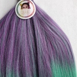 Цвет hotplum/d green/mint - Профессиональные товары для брейдинга