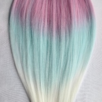 Цвет pink/mint/white - Профессиональные товары для брейдинга